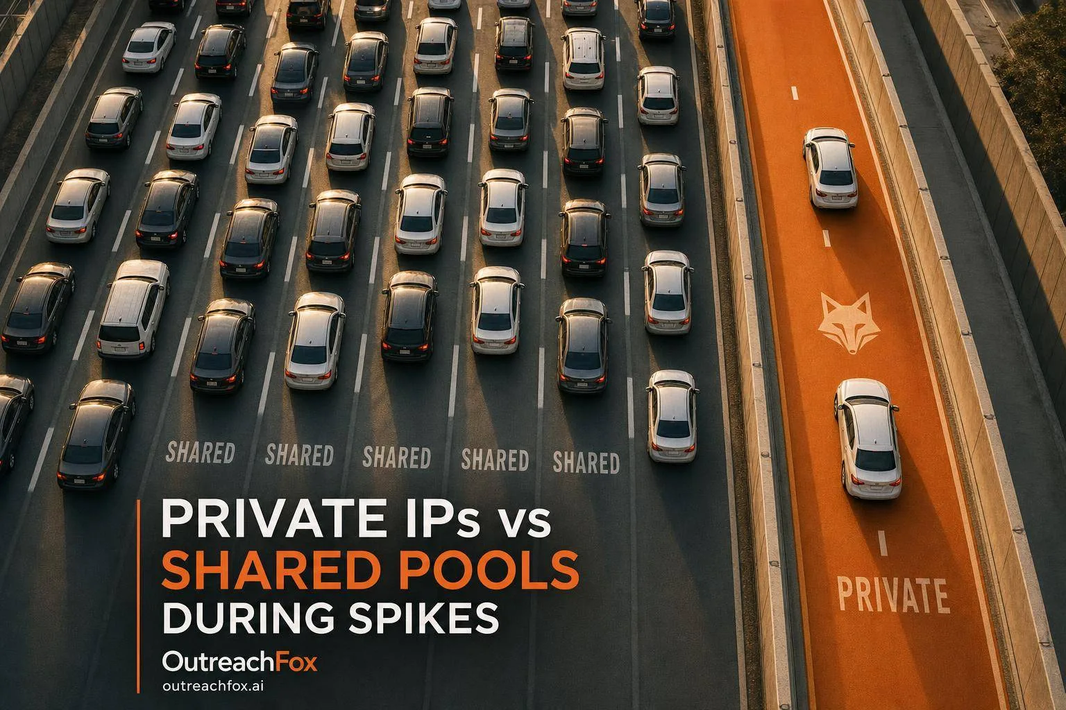 Private IPs vs Shared Pools During Spikes