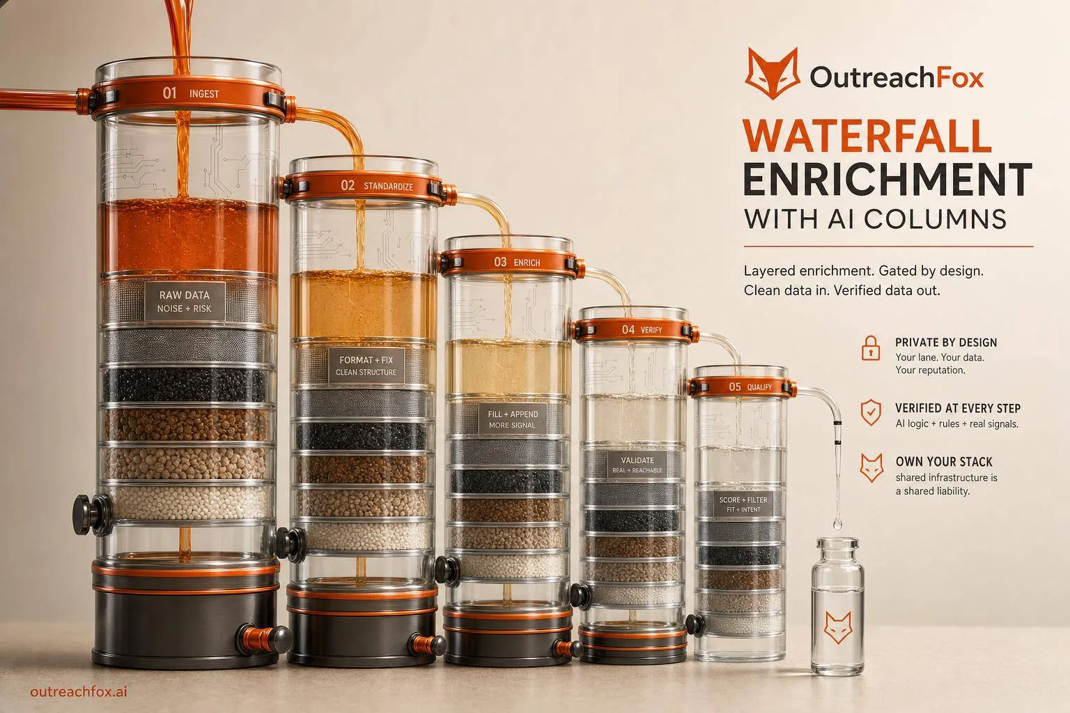 Waterfall Enrichment with AI Columns